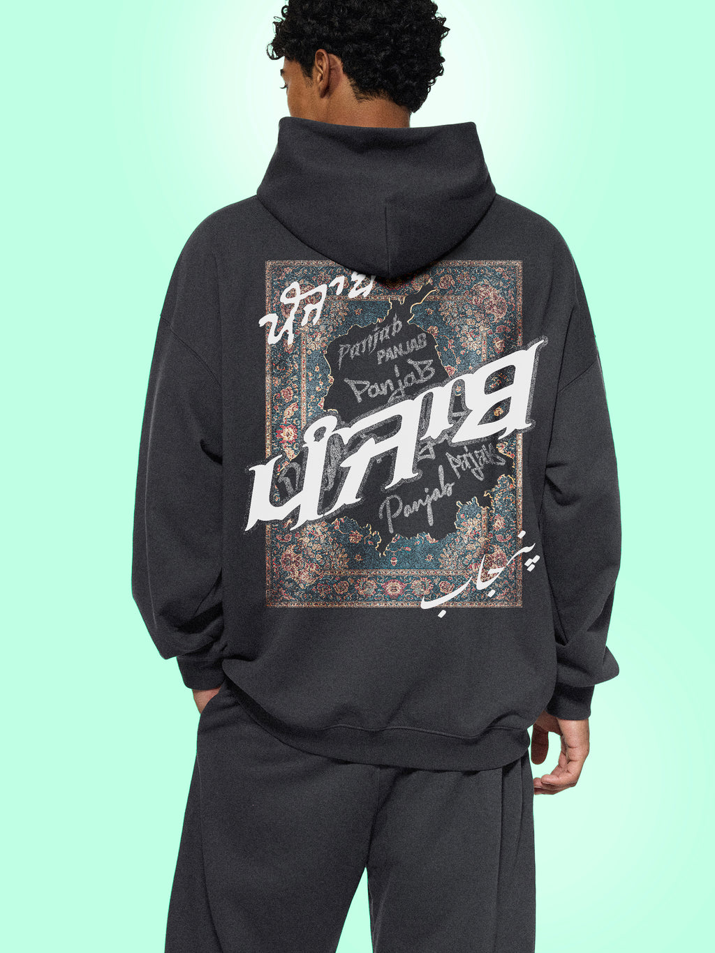 Panjab Tapestry | RisenRetro Essential Heavyweight Hoodie