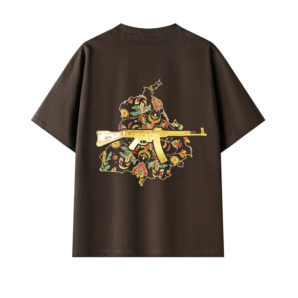 Vintage Panjab X RisenRetro Heavyweight Unisex Essential Cotton T-Shirt